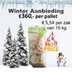 Family Woodpellets (Naaldhout)